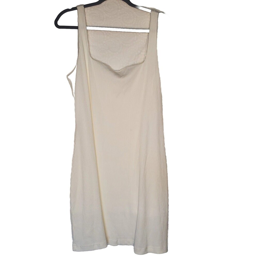 Backyard Rose's Cream Tank DRESS SIZE XXL